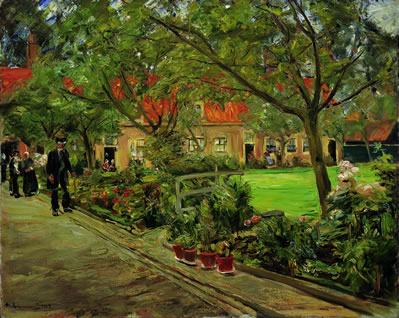 2. Max Liebermann, Spitalgarten in Edam, 1904, Öl/Lw.: 71 x 88,8 cm, Wien, Belvedere