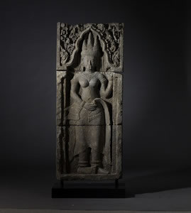 Außerordentliches Apsara-Relief