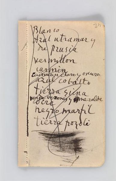   Emanuel von Baeyer   Pablo Picasso (Malaga 1881-1973 Mougins), Notebook 