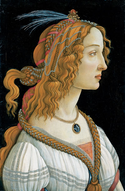 Sandro Botticelli (1444/45-1510) Weibliches Idealbildnis