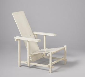 Chair Gerrit T. Rietveld wood, paint, nails, ca. 1918 (design), 1923 (production)