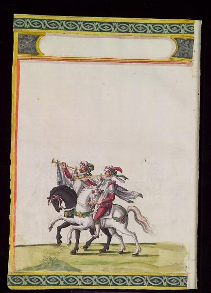 Hochzeitskodex Erzherzog Ferdinands II. von Sigmund Elsässer 1580 und 1582 Copyright KHM Wien/ Schloss Ambras