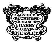 Georges Lemmen, Exlibris Harry Graf Kessler, 1897