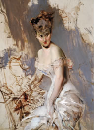 Giovanni Boldini und dessen mit virtuosem Pinselstrich umgesetztes Bildnis der exzentrischen Schauspielerin Alice Regnault