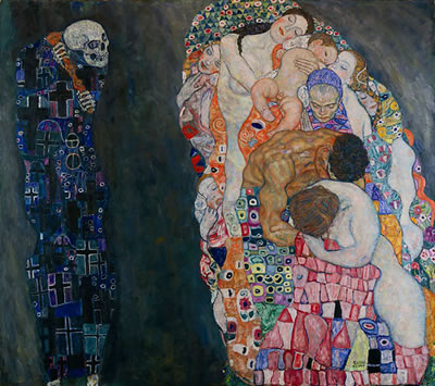  Gustav Klimt, Tod und Leben, 1910/15