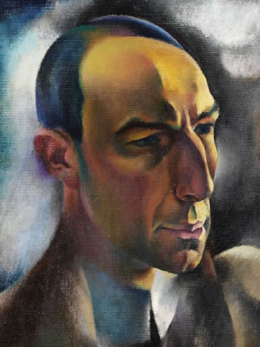 Hanns Bolz. “Porträt des Kunsthändlers Alfred