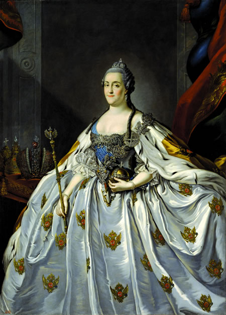 Porträt der Zarin Katharina II.