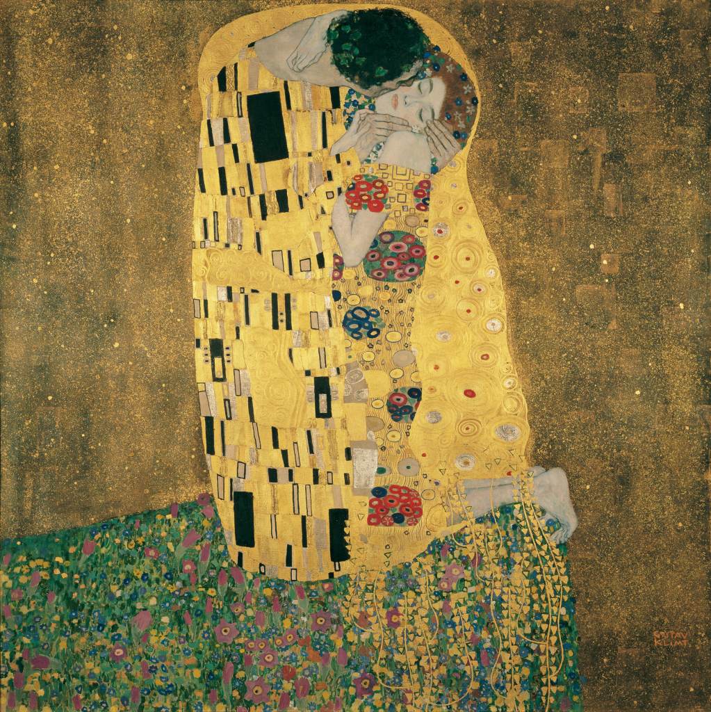 Klimt Der Kuss