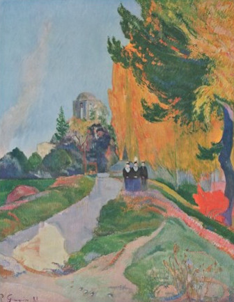 Gauguin Paul geb. 7. Juni 1848 in Paris - † 8. Mai 1903 in Atuona auf Hiva Oa, Französisch-Polynesien Les Alyscamps, Arles Musée du Louvre, Paris (c) kunstdrucke-kunstbilder.at