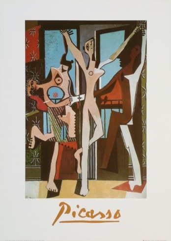 Picasso Pablo, Der Tanz , 1925 Öl auf Leinwand . The Tate Gallery, London (c) kunstdrucke-kunstbilder.at
 