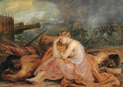 Peter Paul Rubens (1577–1640) Allegorie auf den Krieg, ca. 1628