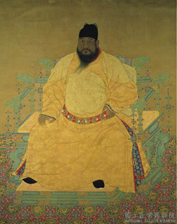 Portrait des Kaisers Xuanzong
