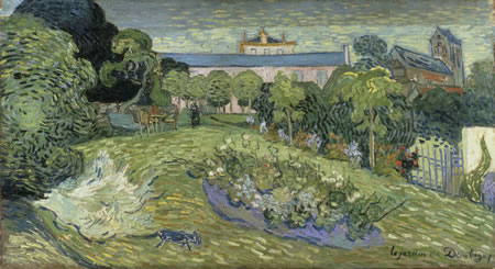 Vincent Van Gogh, Le jardin de Daubigny, 1890, Sammlung Rudolf Staechelin, Depositum im Kunstmuseum Basel