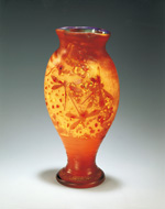 Daum Frères, Vase «Libellule et soleil» , ca. 1902–1905, 