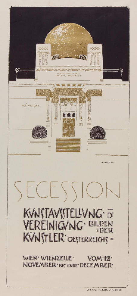 Joseph Maria Olbrich (1867-1908) Plakat für die II. Aus Secession