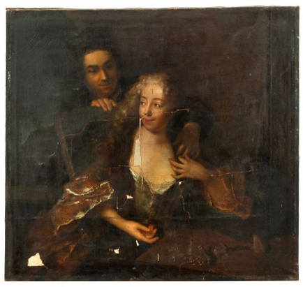 006   Antoine Pesne (oder Atelier), Das Beichtgeheimnis. Wohl um 1720.