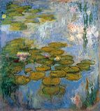 Claude Monet, Nymphéas, 1916-19. Seerosen, Sammlung Beyeler, Basel