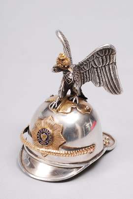 Russischer Helm von Peter-Karl Fabergé