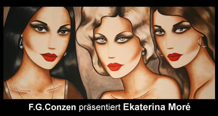 „Female Impressions“ mit Gemälden von Ekaterina Moré.