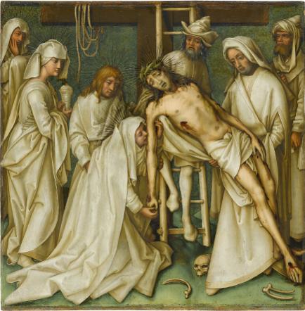  The Descent of Christi, c. 1495 Staatsgalerie Stuttgart