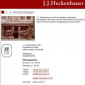J.J. Heckenhauer      J. J. Heckenhauer OHG     Antiquariat & Verlag     Alfred & Roger Sonnewald