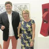 Galeristen-Ehepaar Wilfried und Elisabeth Thron