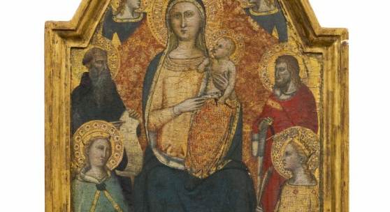 Florentiner Tafel von Andrea di Bonaiuto (Andrea da Firenze) Ergebnis: 484.000