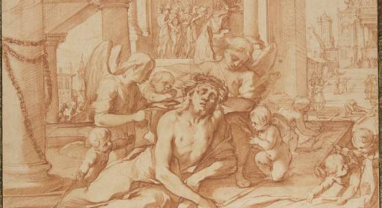 Passion Christi, Ventura Salimbeni (um 1568–1613), 2. Hälfte 16. Jahrhundert, Paris, Musée du Louvre, Département des Arts graphiques, © Musée du Louvre /Laurent Chastel