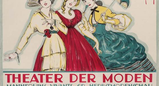 Ernst Deutsch-Dryden, Theater der Moden, Berlin, 1913 Flachdruck © MAK