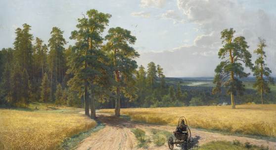 IVAN SHISHKIN, AT THE EDGE OF THE PINE FOREST (1897), oil on canvas, 109 by 162cm 500,000 GBP - 700,000 GBP