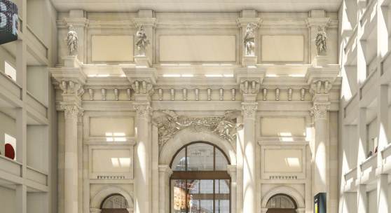 Bild: Foyer © SHF / Architekt: Franco Stella mit FS HUF PG