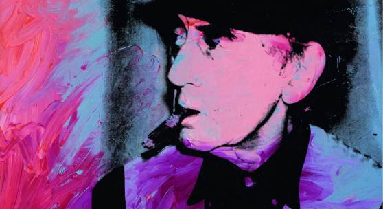 Andy Warhol, Man Ray, 1974, Acryl und Siebdrucktinte auf Leinwand, 101 x 101 cm, Auktion 1. Juni 2022, Schätzwert € 300.000 - 500.000  © Dorotheum
