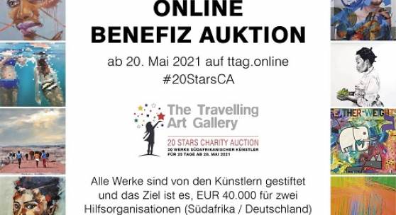 20 STARS Benefiz-Auktion Ankuendigung