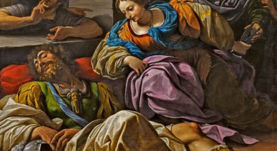 Lionello Spada (1576 – 1622)  Samson und Delilah | Um 1615 | Öl auf Leinwand | 150 x 191cm Taxe: 50.000 – 80.000 €