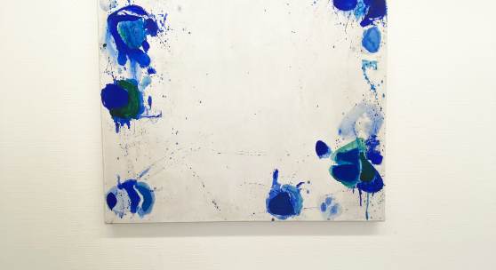 Sam Francis (1923-1994) Blue 3, 1960 Oel auf Leinwand, 100 x 81 cm