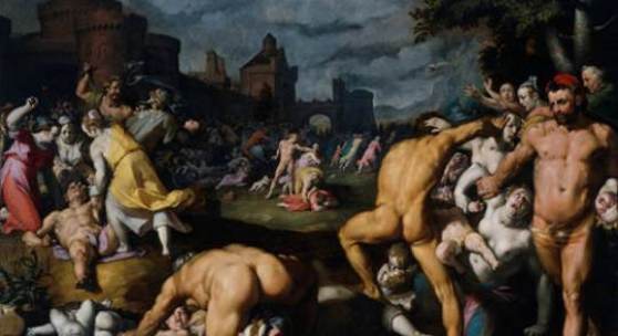 Kindermord zu Bethlehem (2.5 MB) Cornelis Cornelisz. van Haarlem (1562–1638) tätig in Rouen, Antwerp