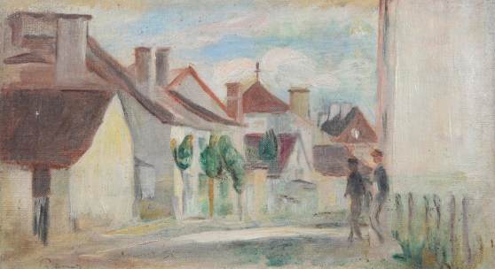 Renoir, Pierre-Auguste  Maisons d'Essoyes. Schätzpreis: CHF 145'000.-