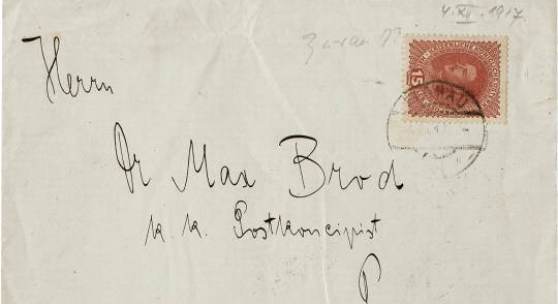 Brief von Franz Kafka an seinen engsten Freund Max Brod 125.000 Euro