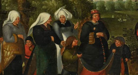 Marten van Cleve (1520 – 1570)  Brautzug | Öl auf Holz | Parkettiert | 40 x 74,5cm Ergebnis: 38.700 Euro
