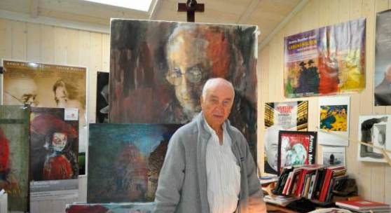 Auch Kunstwerke des bekannten Schauspielers Armin Mueller-Stahl werden präsentiert.
