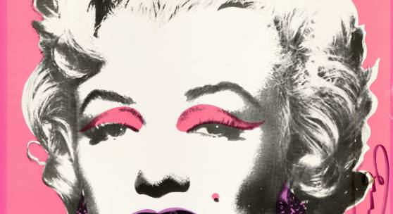 Andy Warhol, Marilyn Announcement, 1981, Offsetlithografie, Privatsamlung © 2022 The Andy Warhol Foundation for the Visual Arts, Inc., Licensed by Artists Rights Society (ARS), New York