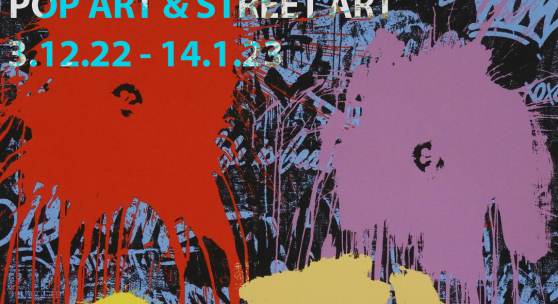Ausstellungsflyer POP ART & STREET ART