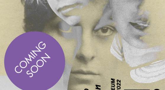 Plakat zur Ausstellung: „Ansehen! Kunst und Design von Frauen 1880–1940“