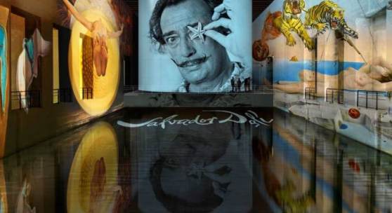 © Culturespaces  —  In Bordeaux widmet "Les Bassins des Lumières" Salvador Dalí eine umfassende Ausstellung. 