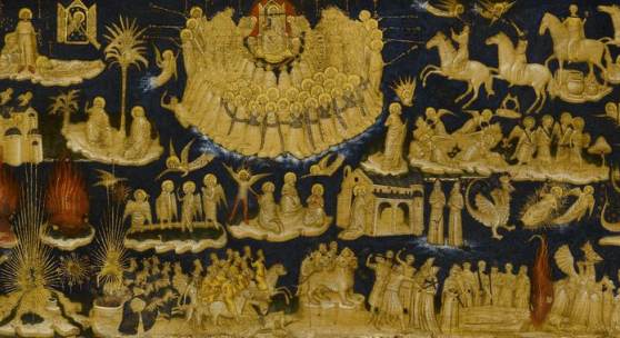 Neapolitanischer Meister, Apokalypse Tafeln, um 1332/34, Staatsgalerie Stuttgar
