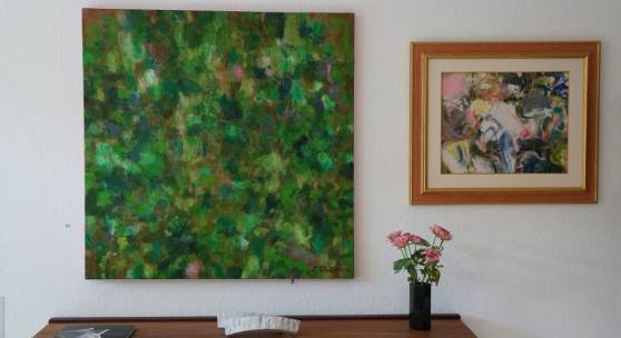 Bild 19: Carla Chlebarov, Klassiker, Öl auf Leinwand 2012, 50&40 cm mit "klassischem" Rahmen: 900 €