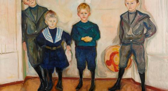 Edvard Munch Die Kinder des Dr. Linde (c) Museum Behnhaus Drägerhaus