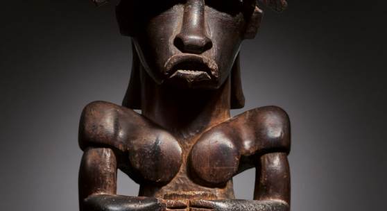 Fang Statue of an Ancestor by the Master of Ntem Ntem Valley, Gabon 19th Century Estimate $3/5 million
