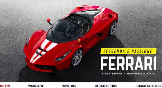 Full House - RM Sotheby's Brings Complete Ferrari Supercar Lineup to Maranello Sale