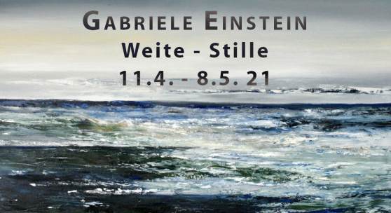 Flyer: Gabriele Einstein „ Weite – Stille “